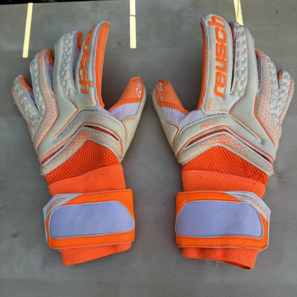 Reusch Soccer Goalie Gloves‎ Serathor Pro G2 Evolution S SZ 7